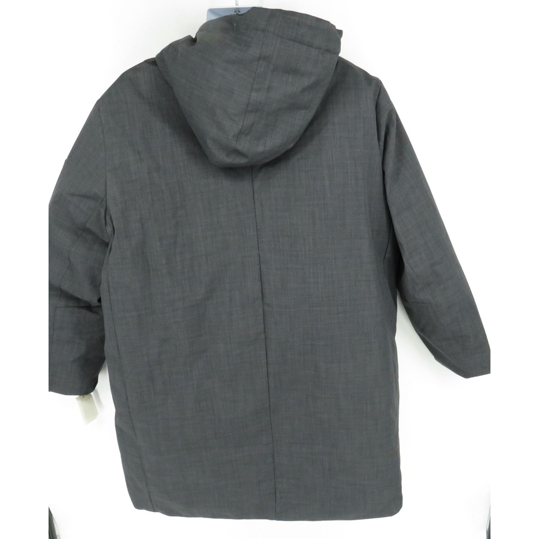 DKNY DKNY Men's Charcoal Gray Hooded Parka Water Resistant Coat X Size US XXL / EU 58 / 5 - 5 Thumbnail