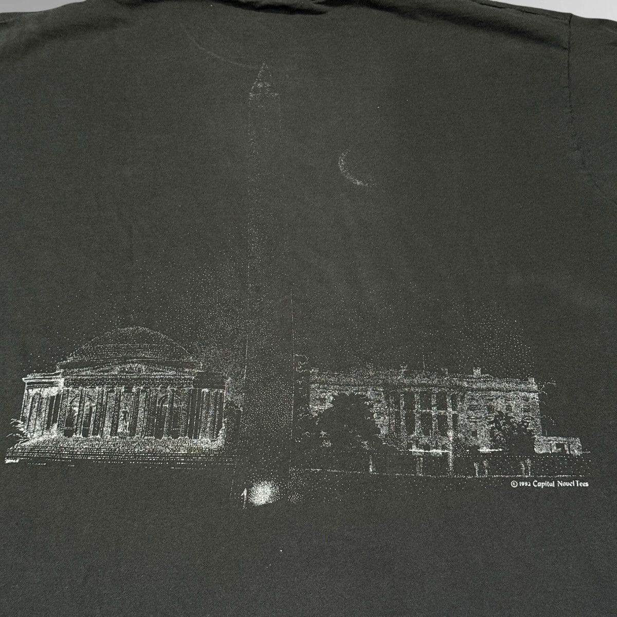 Fruit Of The Loom Vintage Washington DC 1984 Capital Novel Tee Size US XL / EU 56 / 4 - 7 Thumbnail
