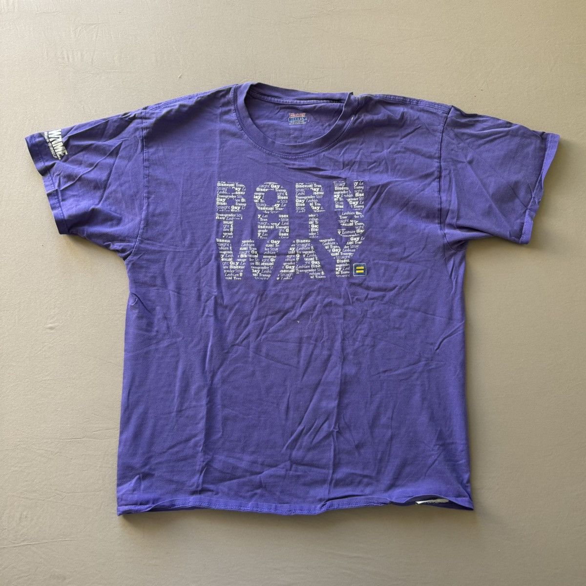 Other HRC LGBTQIA Showtime “Born This Way” Slogan Tee Size US L / EU 52-54 / 3 - 1 Thumbnail