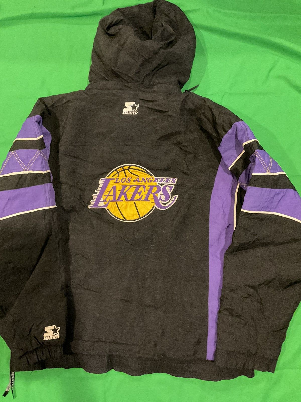NBA × Vintage Vintage Starter Los Angeles Lakers nba puffer Size US XL / EU 56 / 4 - 2 Thumbnail