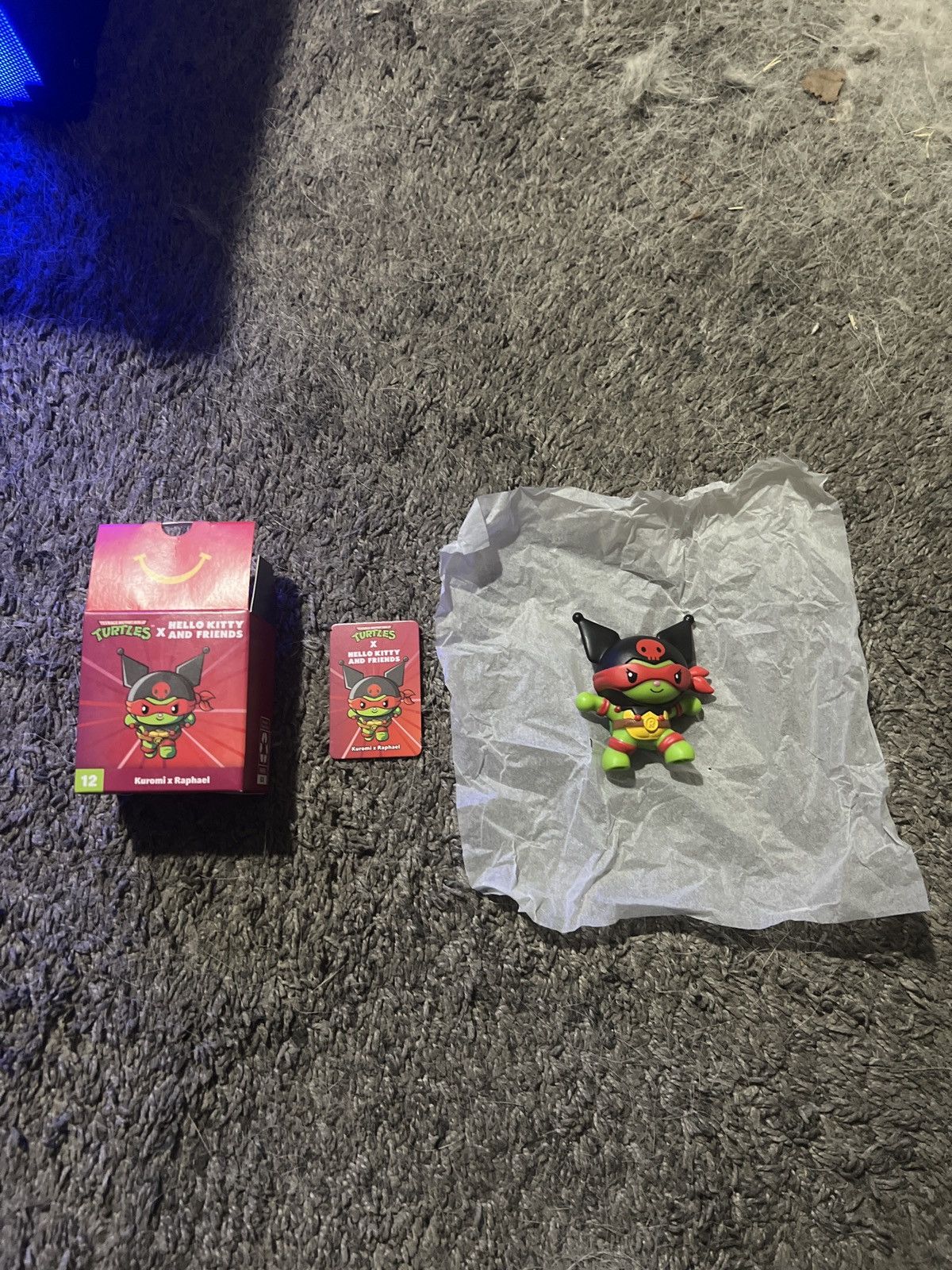 Nickelodeon TMNT X Hello Kitty And Friends Kuromi X Raphael Size ONE SIZE - 1 Thumbnail