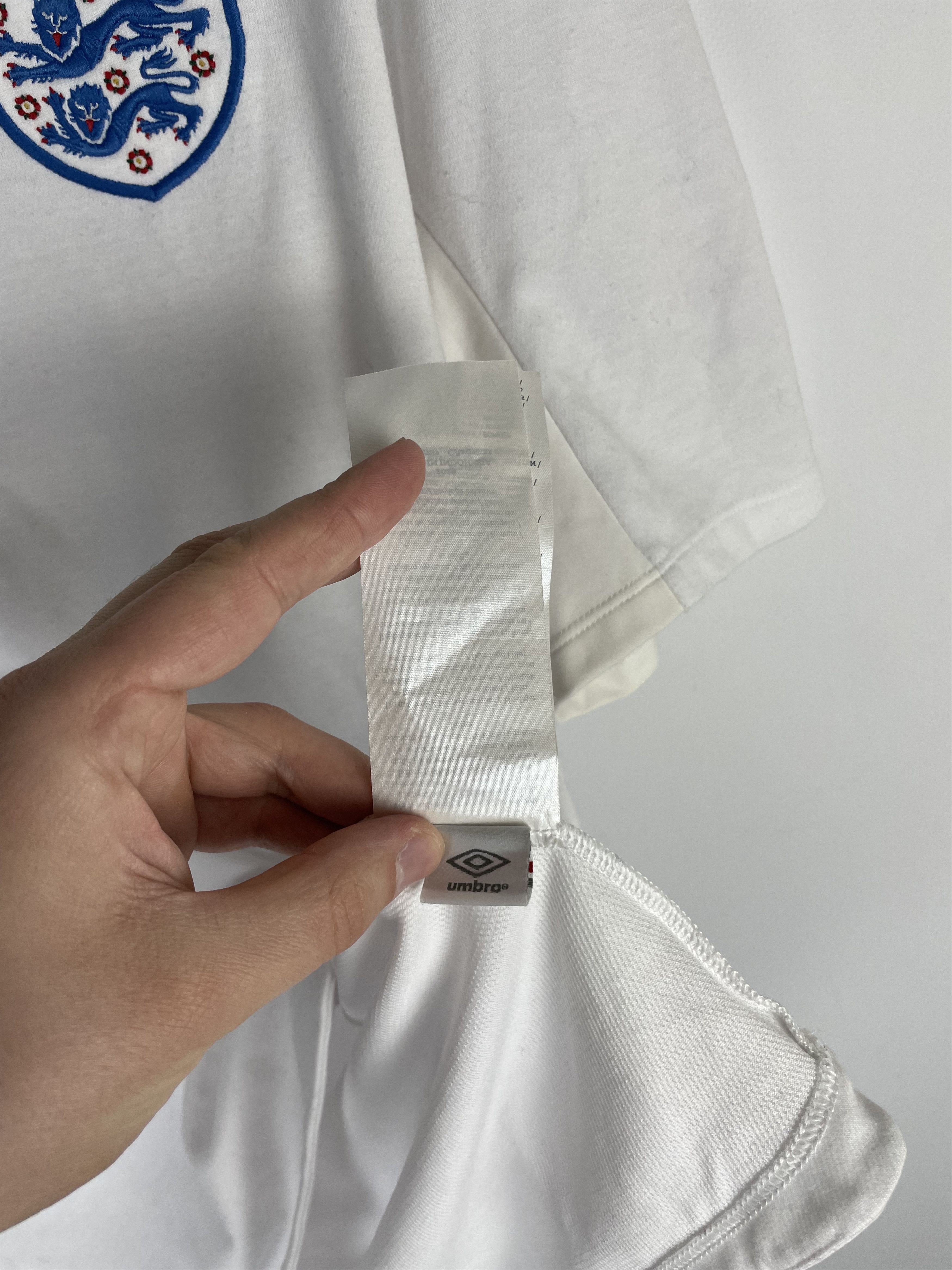 Umbro Vintage Umbro England Jersey Size US L / EU 52-54 / 3 - 9 Thumbnail