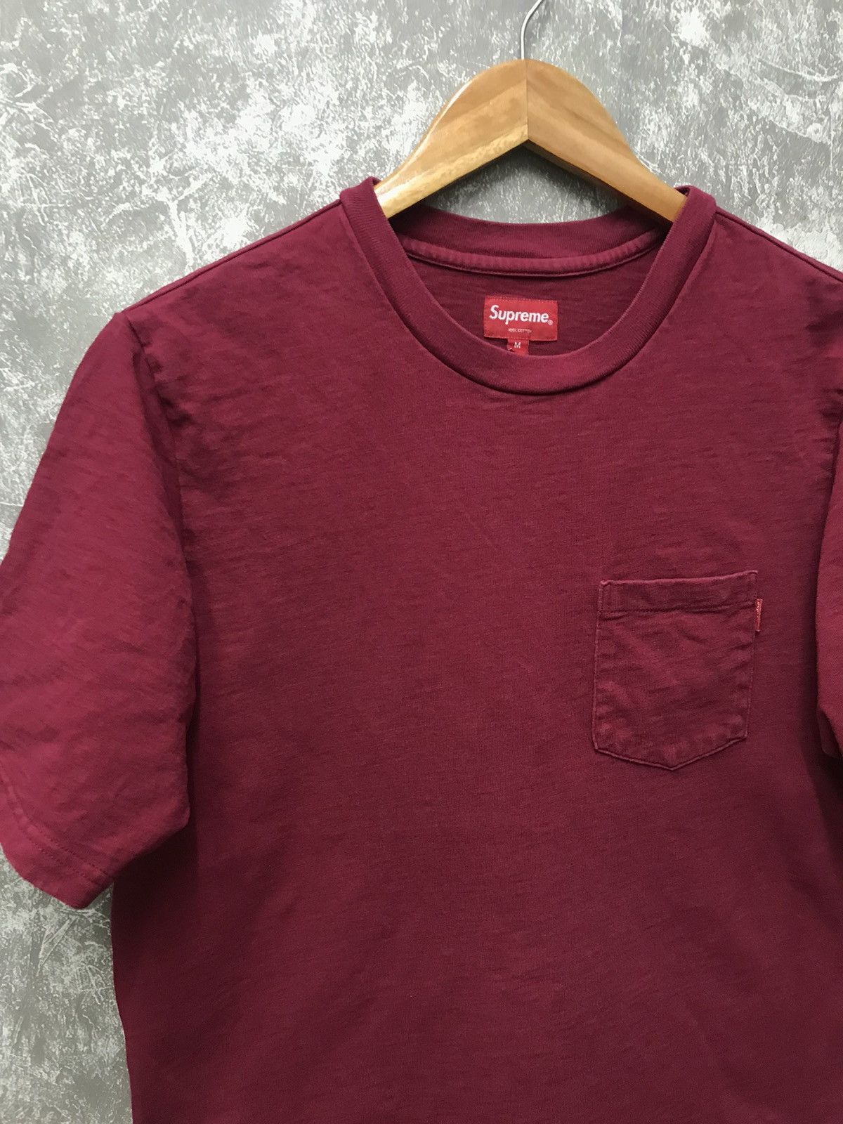 Japanese Brand Supreme Pocket Blank Tee Size US M / EU 48-50 / 2 - 4 Thumbnail