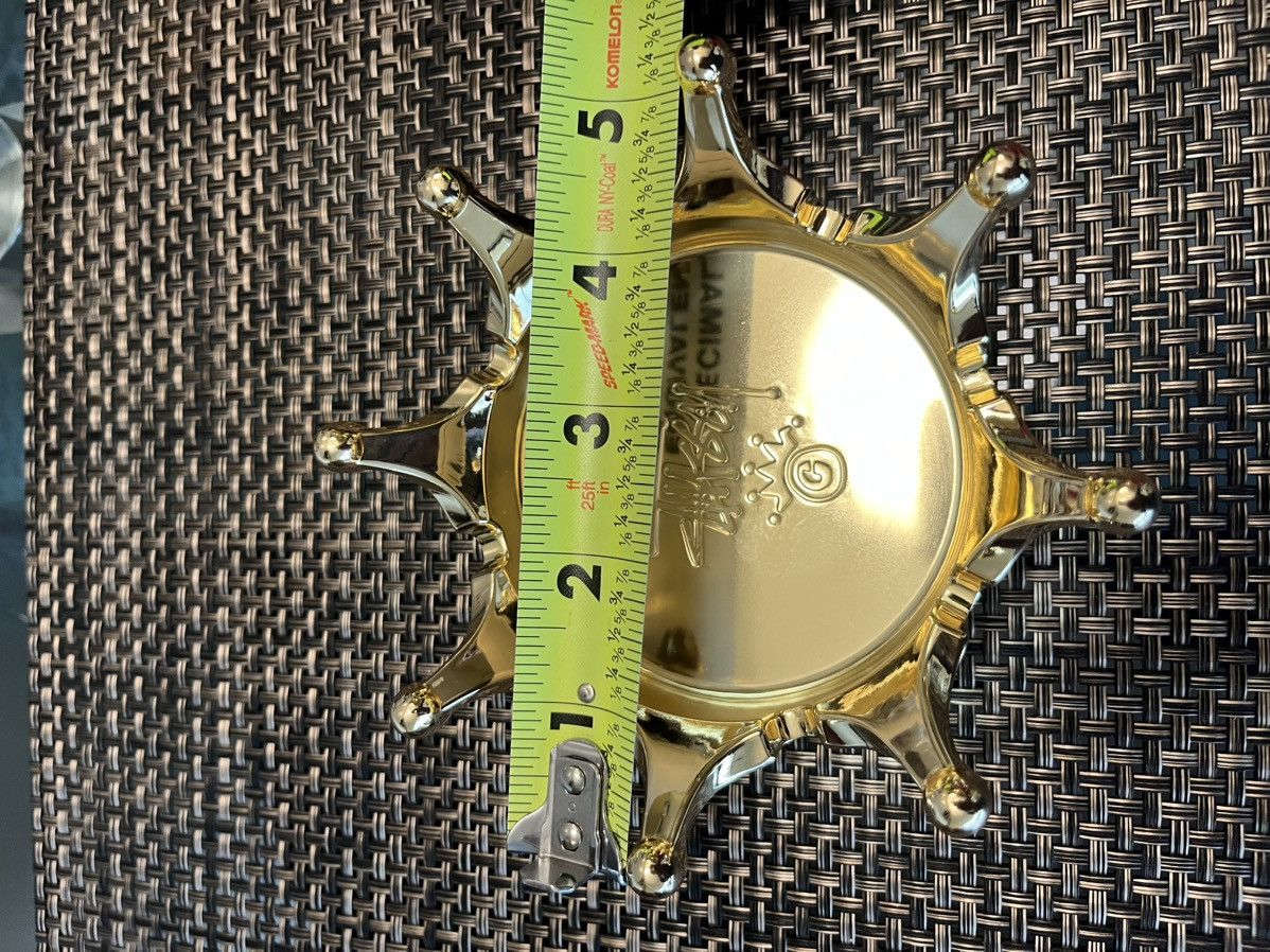 2024 Stussy Crown ashtray wall hook gold brass steel