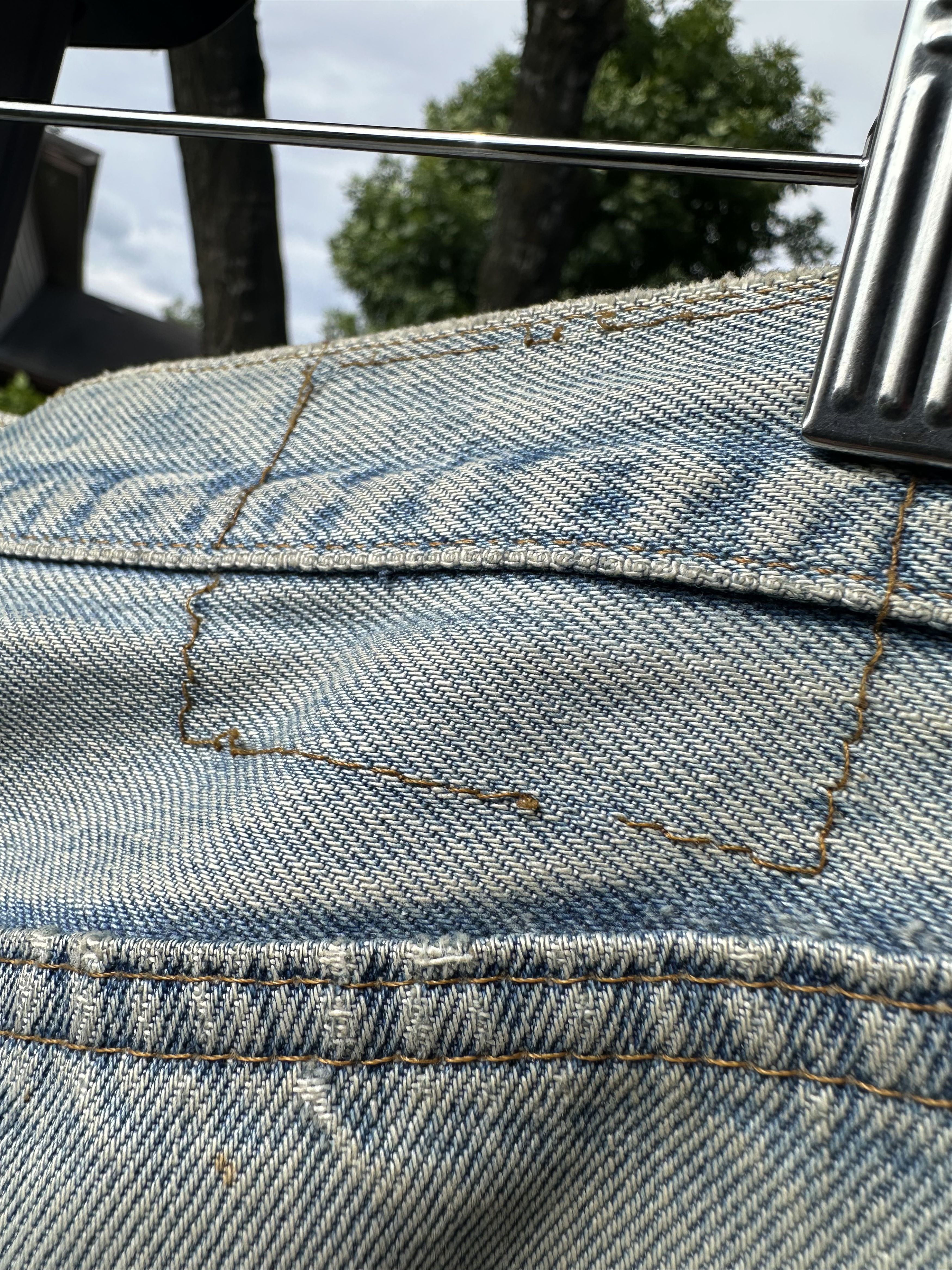 Levi's 1980's 501 Redline Selvedge Size US 31 - 8 Thumbnail