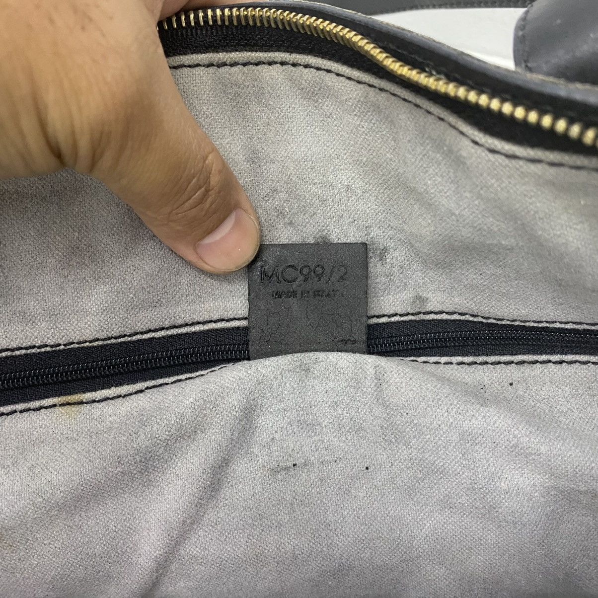 Celine ‼️LASTDROP‼️ VINTAGE CELINE MACADAM SHOULDER BAG BLACK CLOTH Size ONE SIZE - 14 Thumbnail