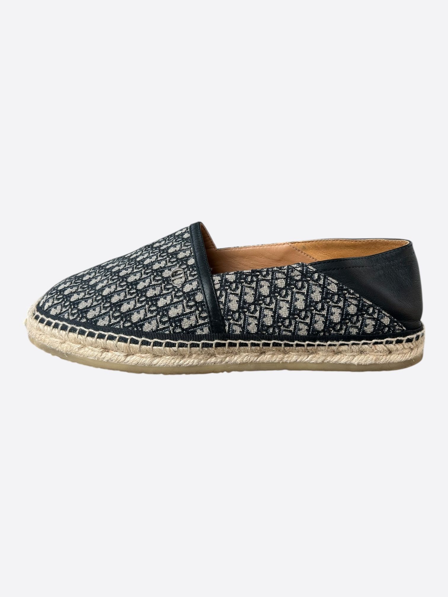 Dior Dior Beige & Black Oblique Espadrilles Size US 9 / EU 42 - 3 Thumbnail