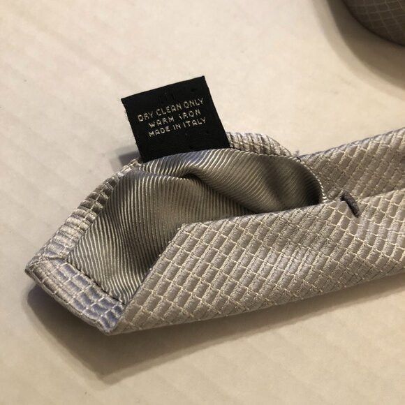 Ermenegildo Zegna ERMENEGILDO ZEGNA MENS NEW SILK TIE 3 3/4"X59" MADE IN ITALY Size ONE SIZE - 3 Thumbnail