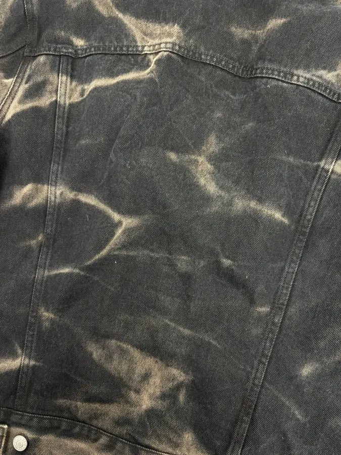 Dries Van Noten Dries Van Noten Grey Cotton Acid Wash Denim Jacket Size US L / EU 52-54 / 3 - 10 Thumbnail