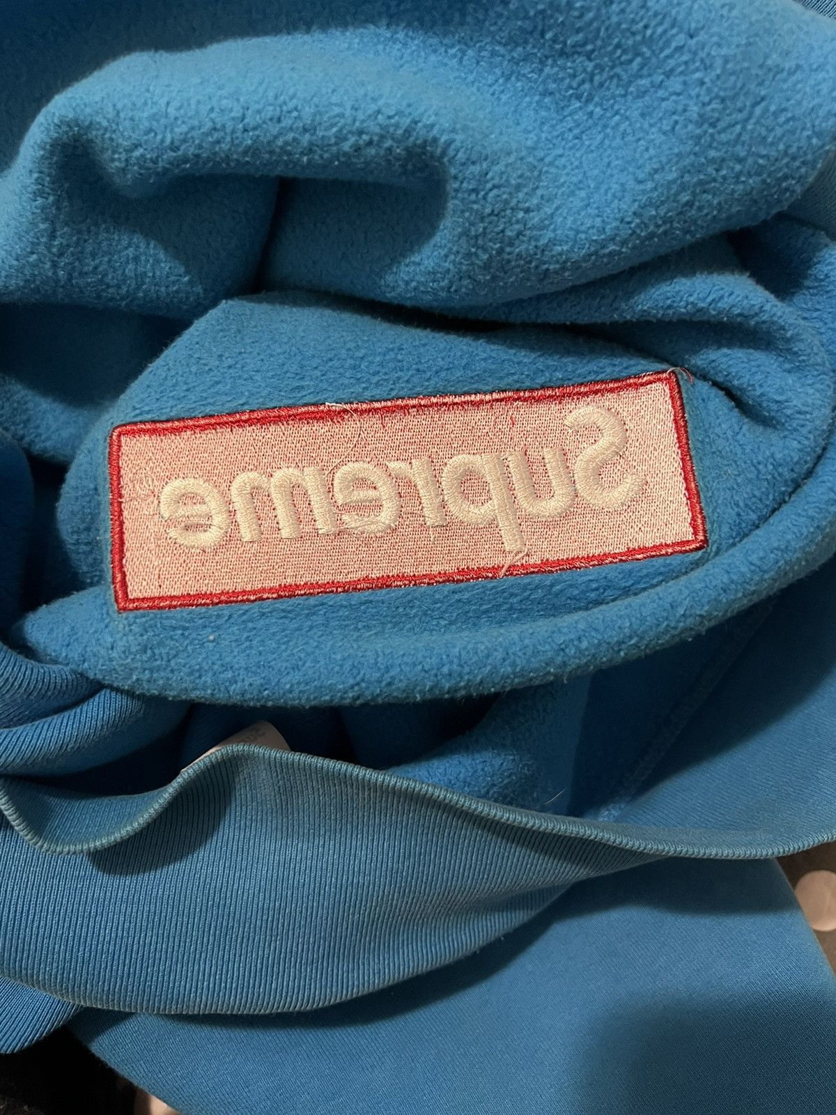 Supreme FW09 Teal Box Logo Hoodie Size US L / EU 52-54 / 3 - 7 Thumbnail