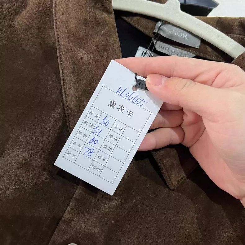 Dior Dior Co-branded embroidered letter suede jacket 2504-Nextar Size US M / EU 48-50 / 2 - 8 Thumbnail