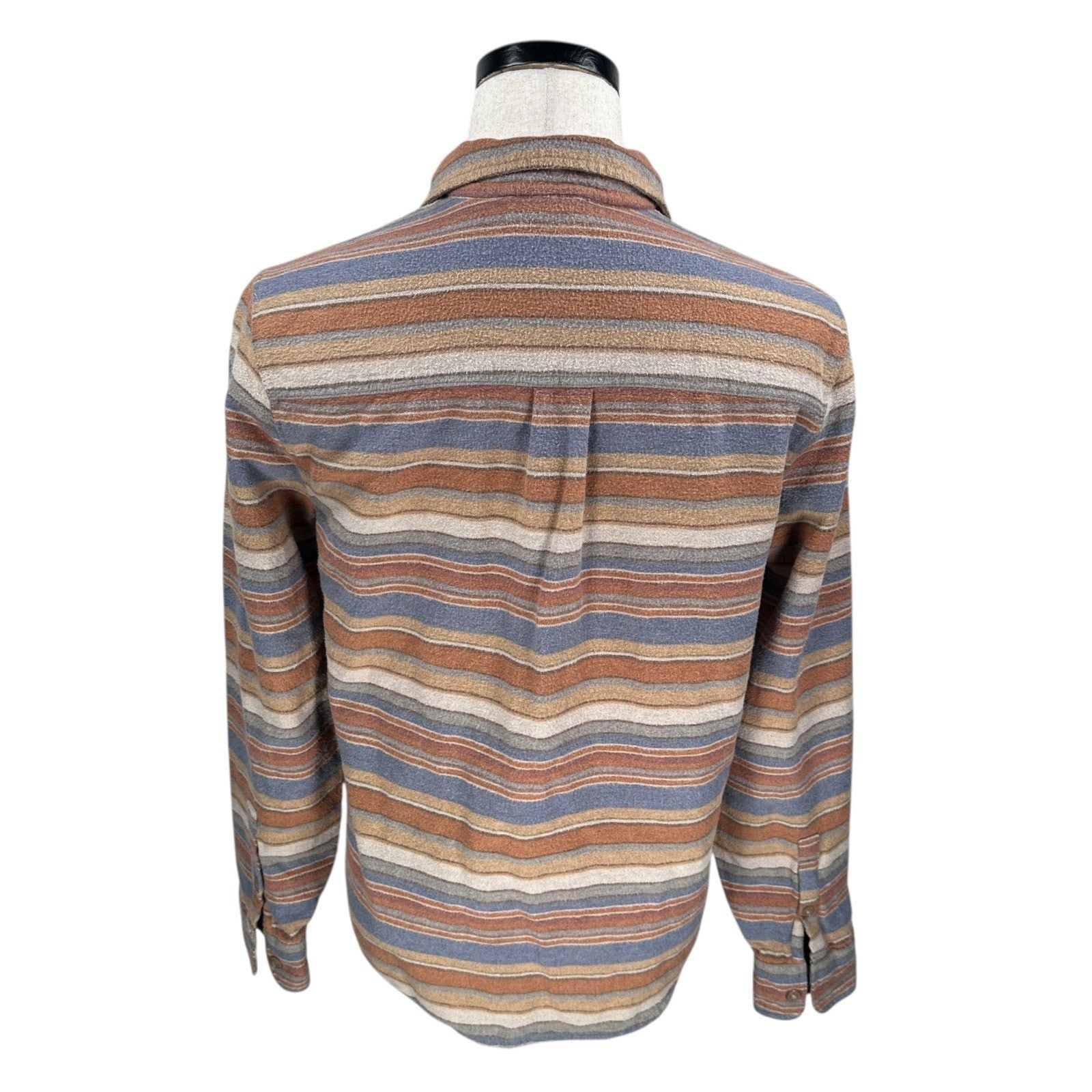 Marine Layer Marine Layer Maddox Baja Stripe Overshirt Men S Button-Up Size US S / EU 44-46 / 1 - 2 Thumbnail