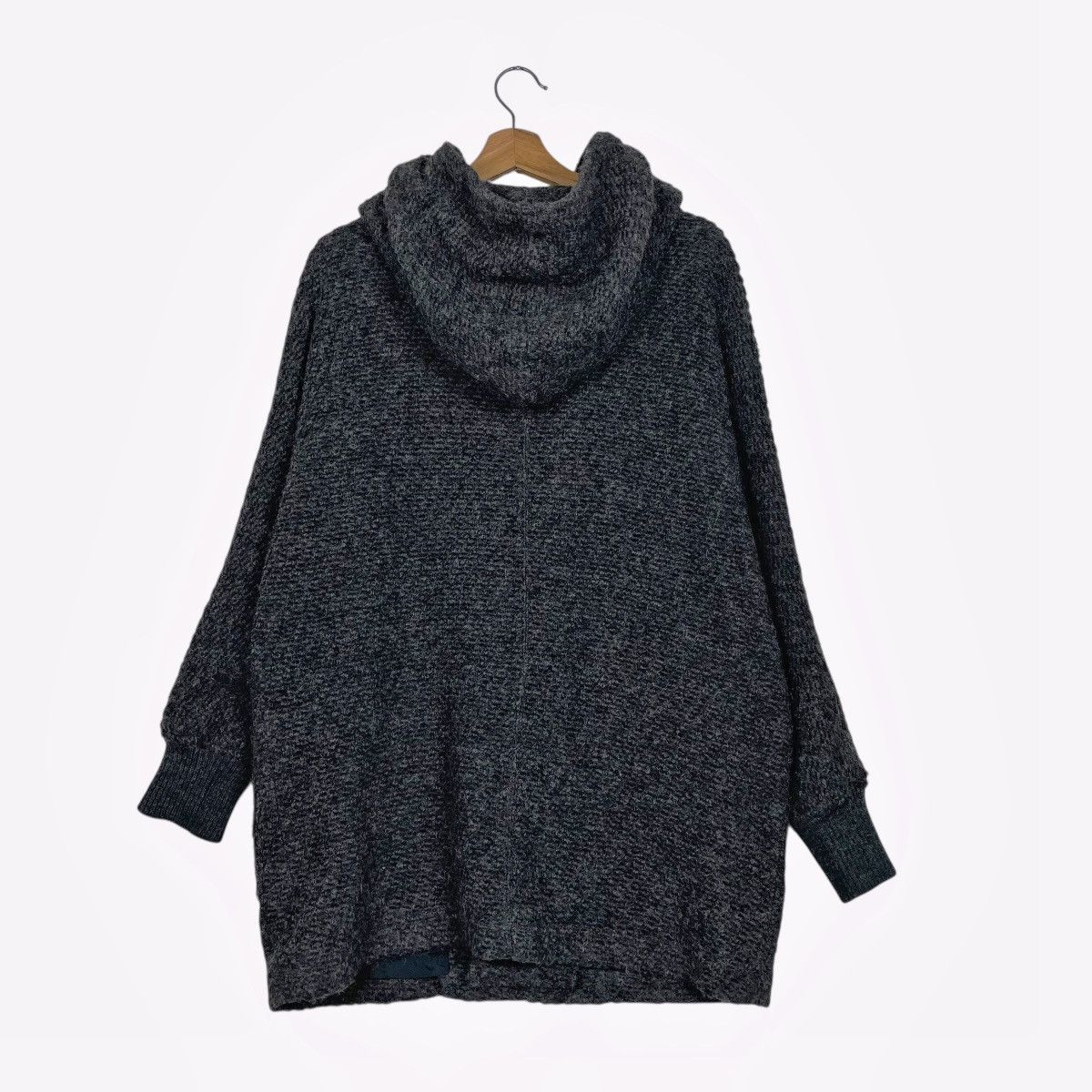 Zucca Zucca Hooded Black Jacket Size US M / EU 48-50 / 2 - 7 Thumbnail