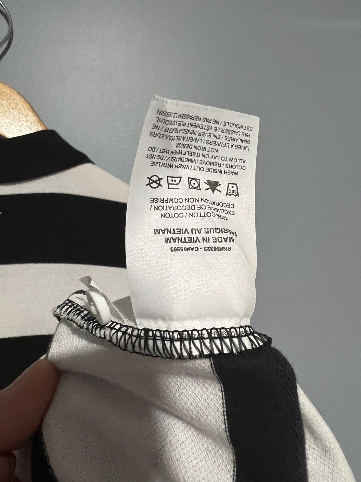 Nike Nike Swoosh Polo Mens Medium Black White Striped CJ4909-011 Size US M / EU 48-50 / 2 - 9 Thumbnail