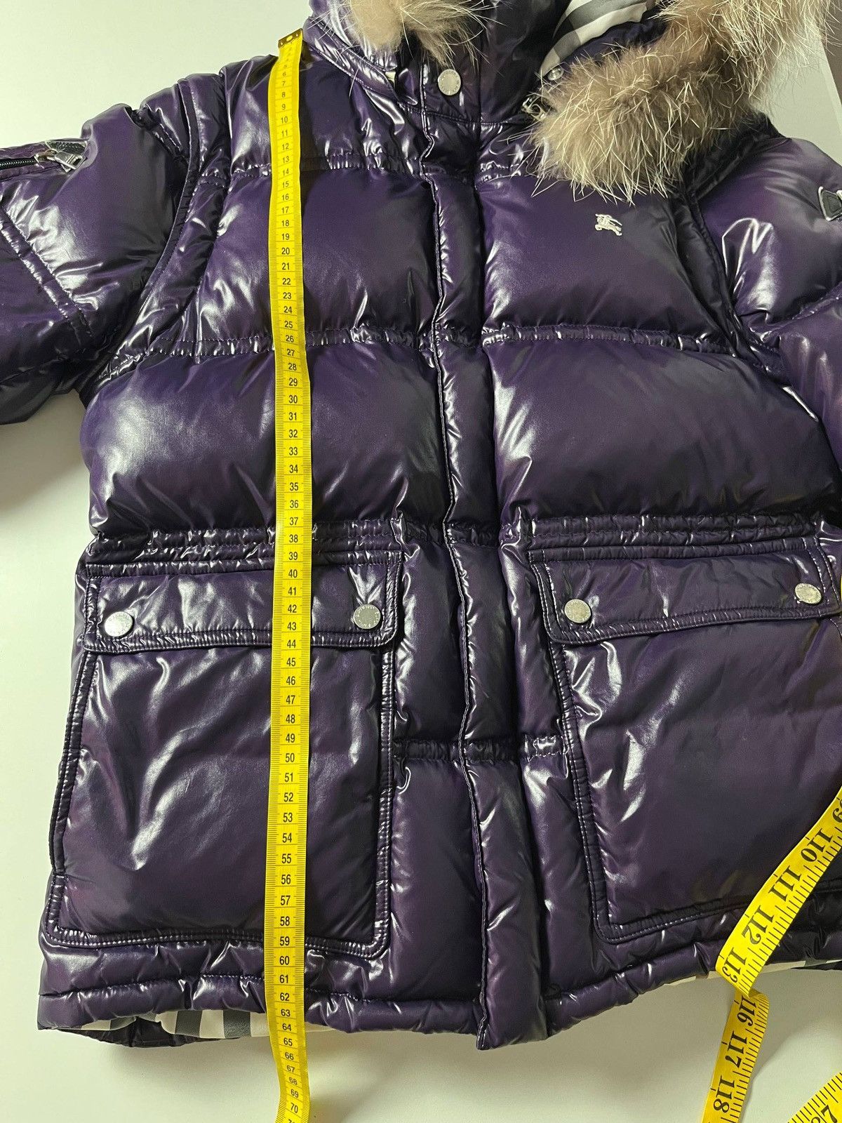 Burberry 00’ Japanese Burberry fur puffer jacket Size US S / EU 44-46 / 1 - 14 Thumbnail