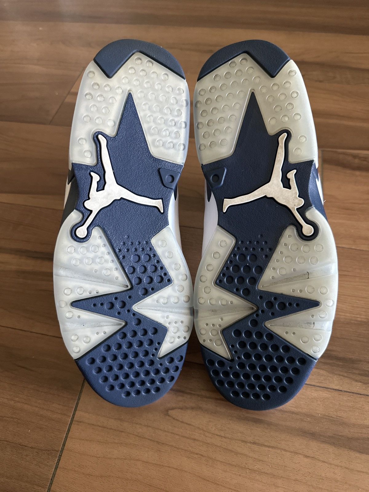 Jordan Brand Air Jordan 6 VI Retro Midnight Navy 2022 Size US 9.5 / EU 42-43 - 5 Thumbnail