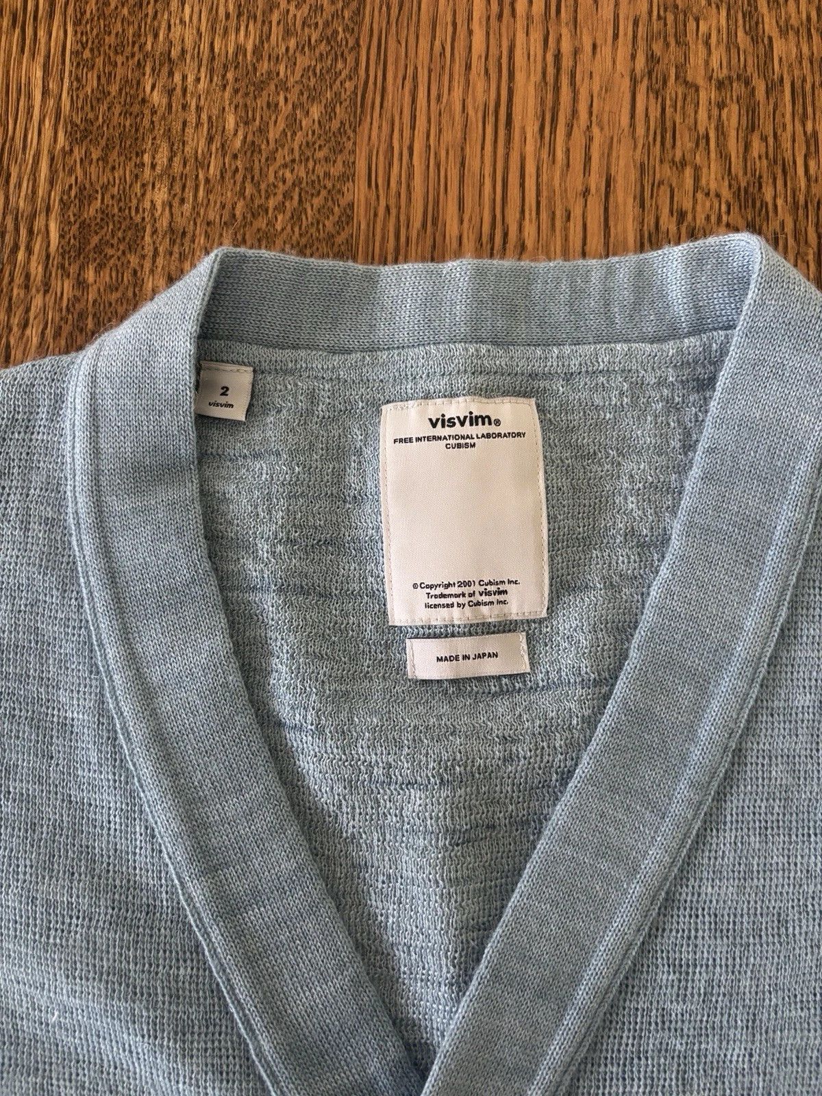 Visvim visvim AW15 2-TONE CARDIGAN N.D. LT. IND Size US M / EU 48-50 / 2 - 3 Thumbnail