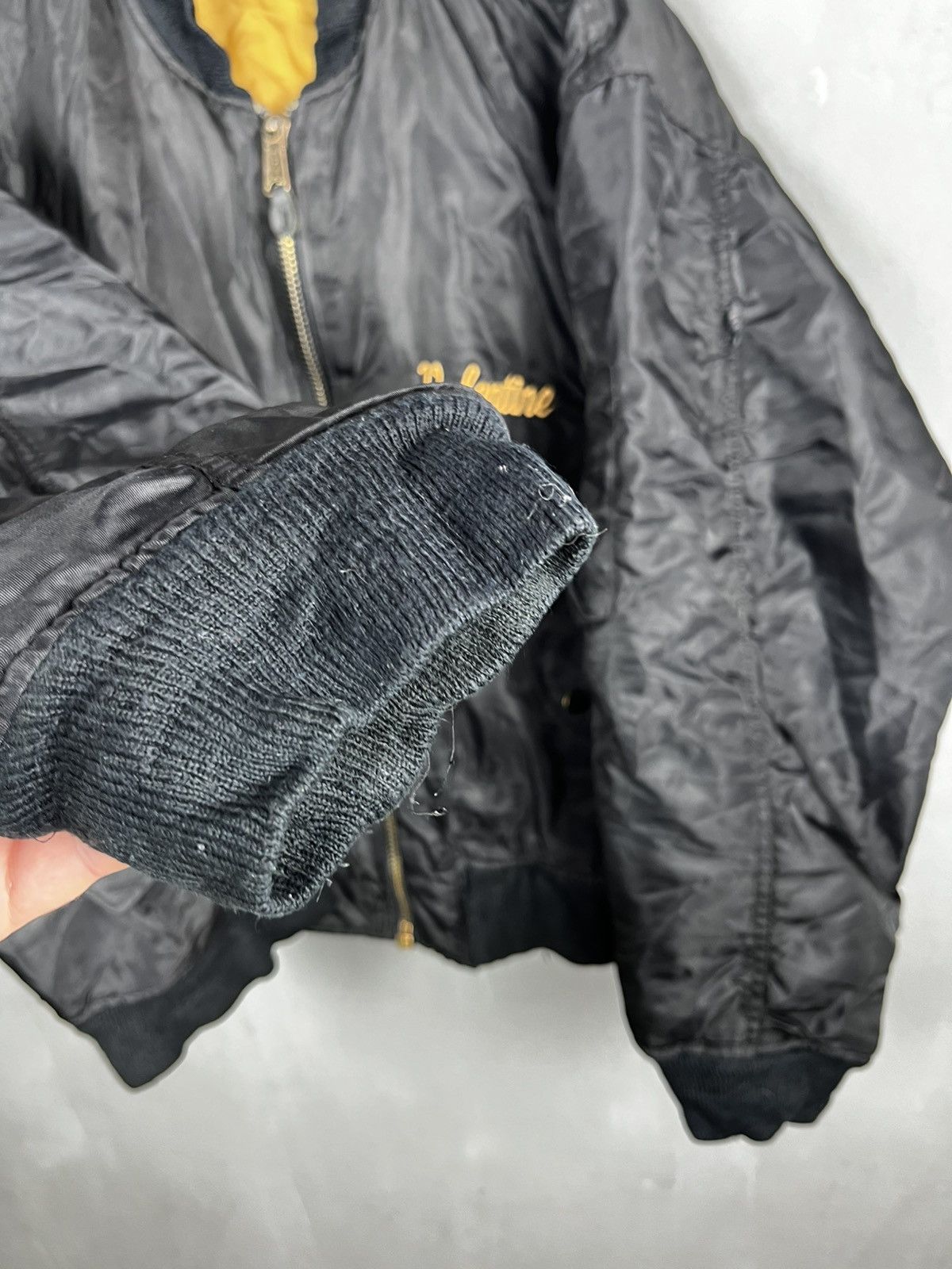 Alpha Industries Alpha bomber jacket vintage 90s Size US L / EU 52-54 / 3 - 6 Thumbnail