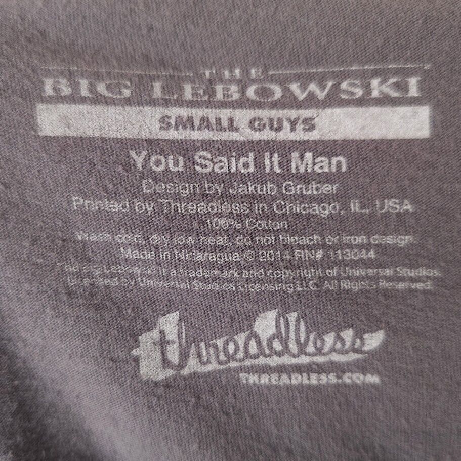 Threadless The Big Lebowski T Shirt Mens Size Small Gray Last Supper Size US S / EU 44-46 / 1 - 4 Thumbnail