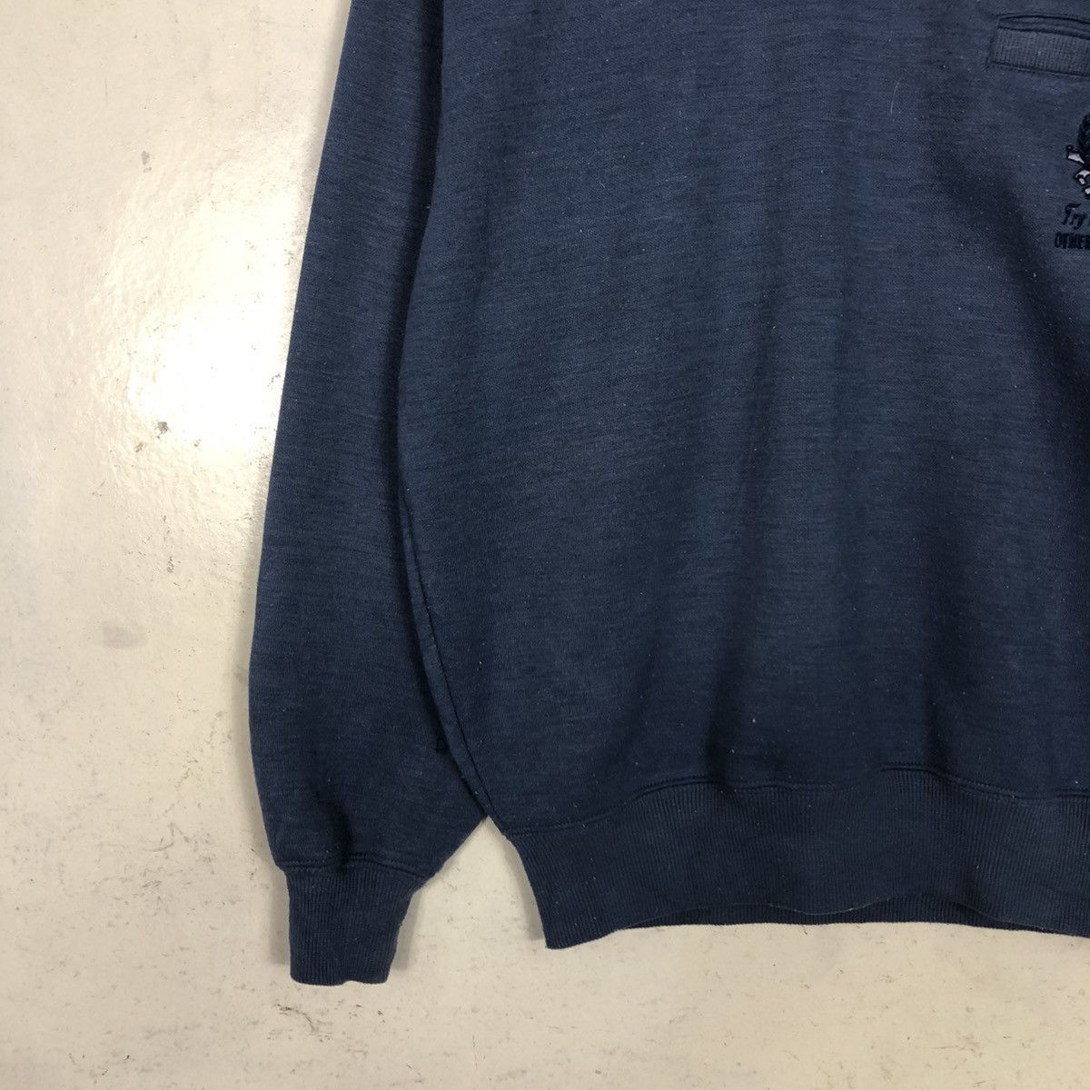 Japanese Brand 📌Vintage Sweatshirt Embroidery Zeal Zip Issey Miyake Size US M / EU 48-50 / 2 - 6 Thumbnail