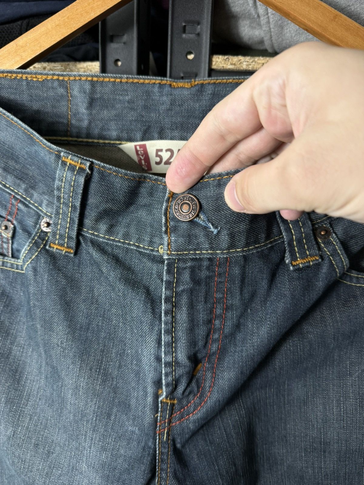 Levi's Vintage Clothing Levi’s 525 Bootcut Jeans Women W32 Vintage Y2K Blue Denim Size 32" / US 10 / IT 46 - 8 Thumbnail