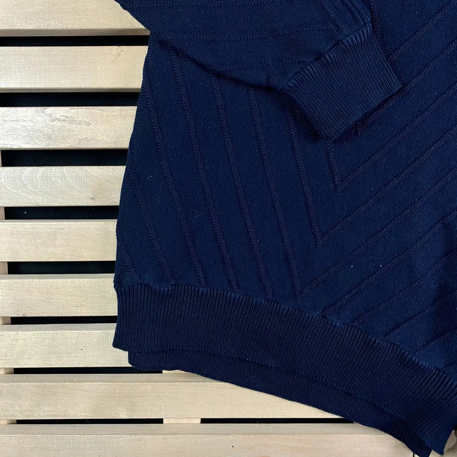 Carlo Colucci × Vintage Mens Sweater Carlo Colucci Vintage Size 52 Size US L / EU 52-54 / 3 - 3 Thumbnail