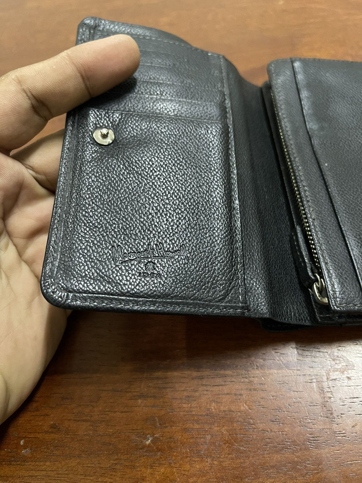 Genuine Leather × IDEA × Margaret Howell Margaret Howell x IDEA Leather Wallet Size ONE SIZE - 6 Thumbnail