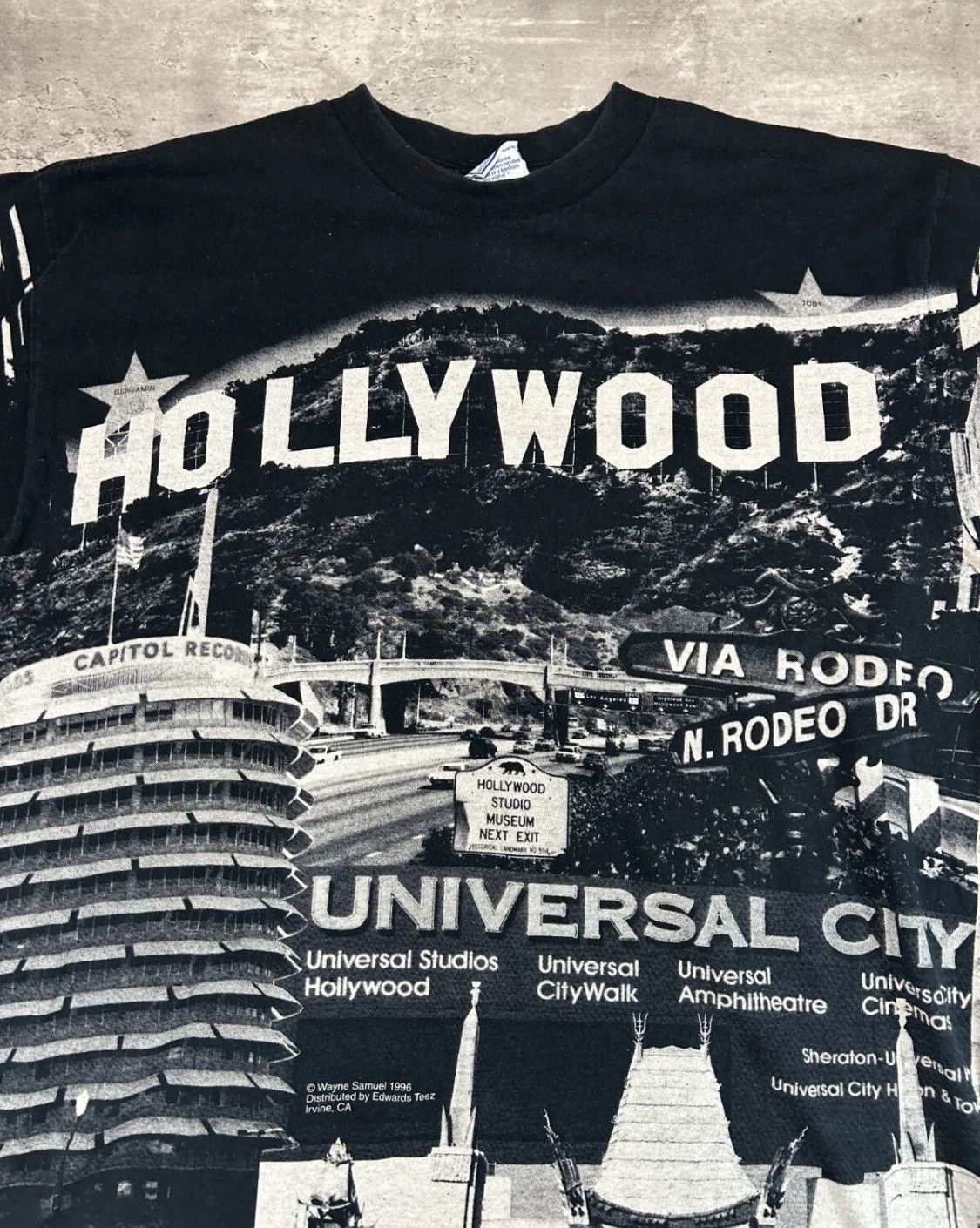All Sport Vintage 1996 Hollywood Destination T-Shirt XL Size US XL / EU 56 / 4 - 5 Thumbnail