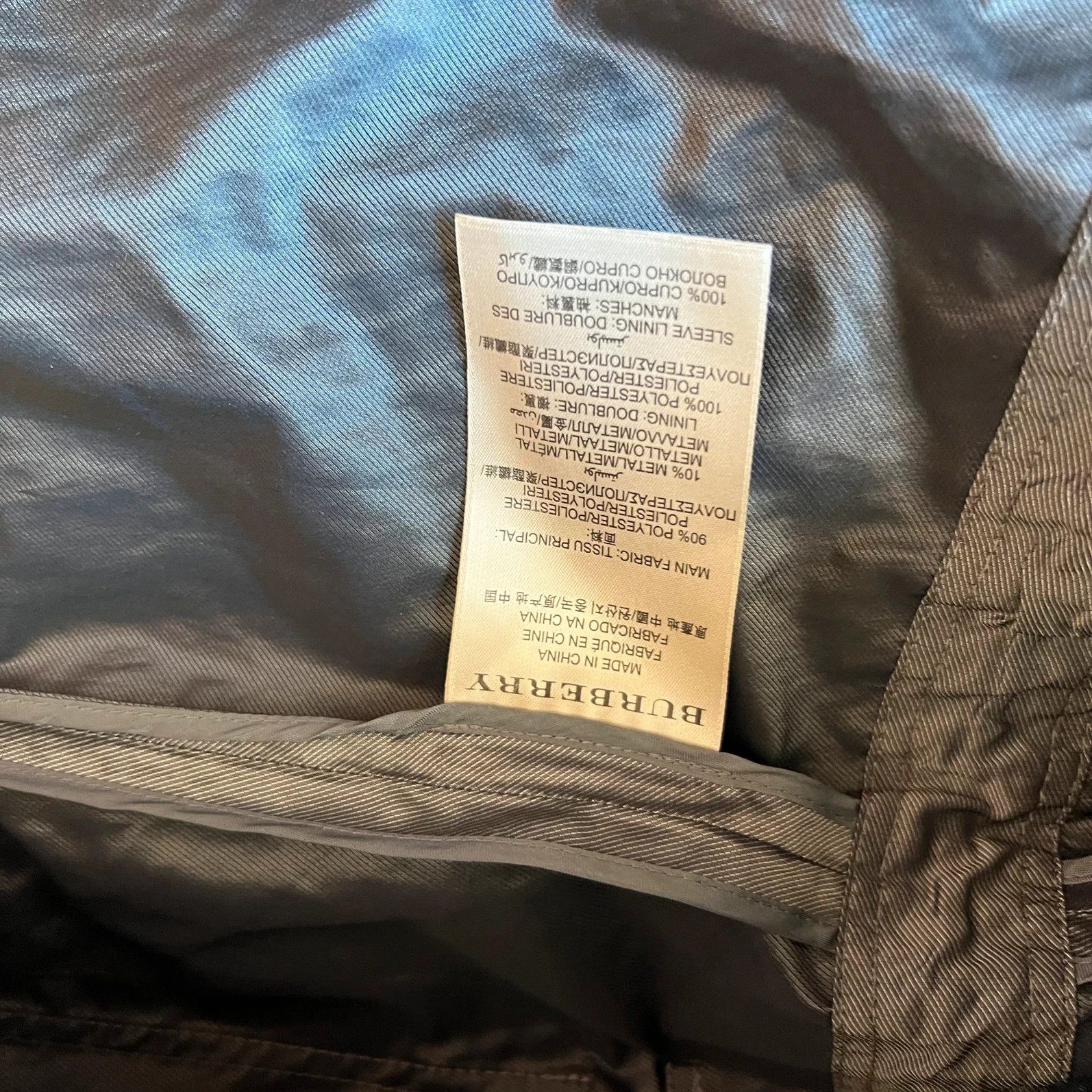 Burberry vintage 00s Burberry Brit Utility jacket coat Y2K pocket Size L / US 10 / IT 46 - 6 Thumbnail
