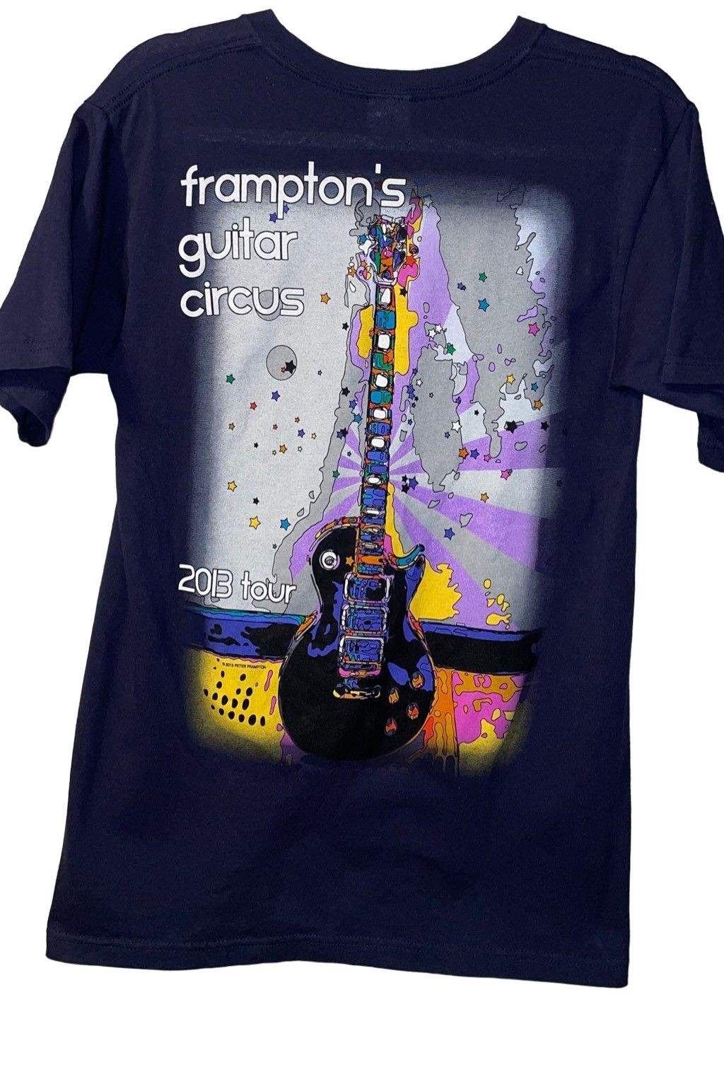 Vintage Peter Frampton Guitar Circus 2013 Tour Concert Tee Size US S / EU 44-46 / 1 - 1 Thumbnail