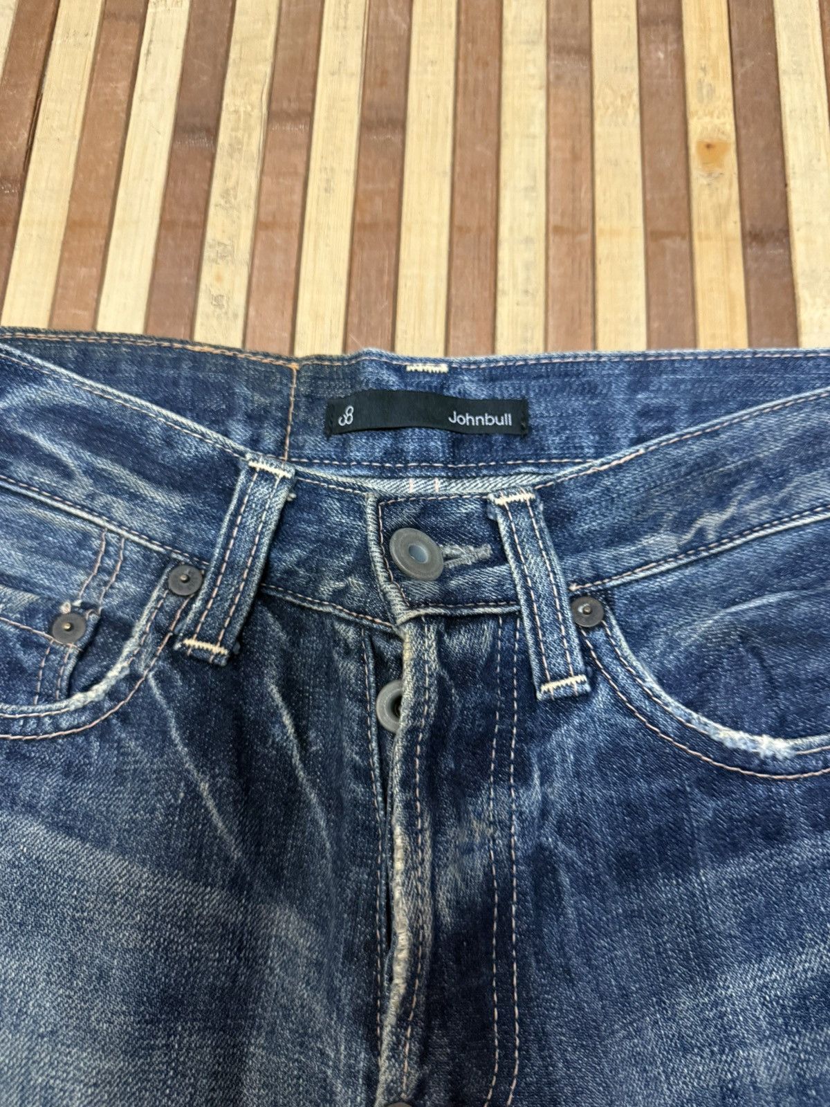 Johnbull Vintage JOHNBULL Denim Cargo Pants 7 Pockets / Streetwear Size US 28 / EU 44 - 5 Thumbnail