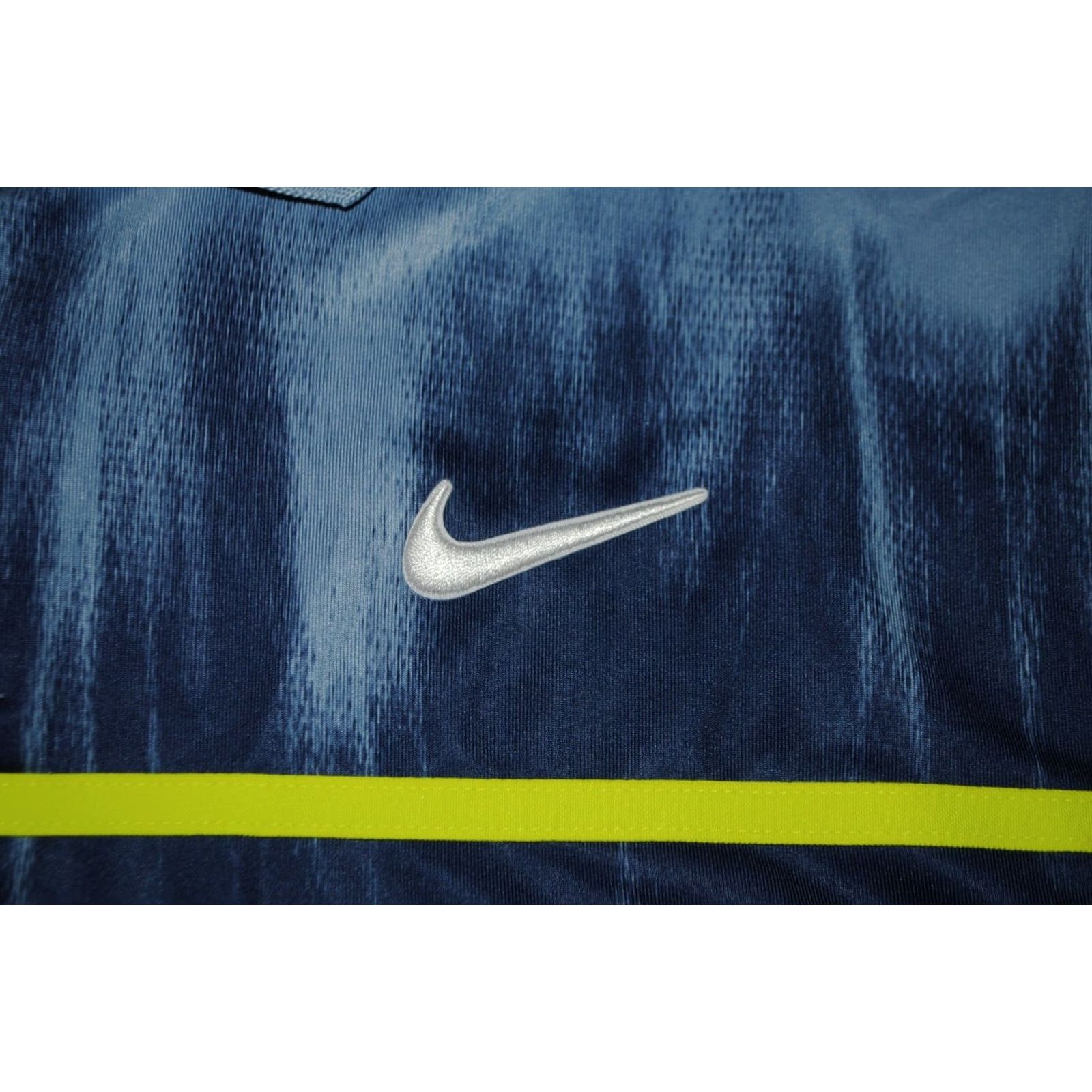 Nike Nike Dri-Fit Vapor Golf Polo Mens Medium Blue Volt Jersey CN6806-460 Rare Size US M / EU 48-50 / 2 - 2 Thumbnail