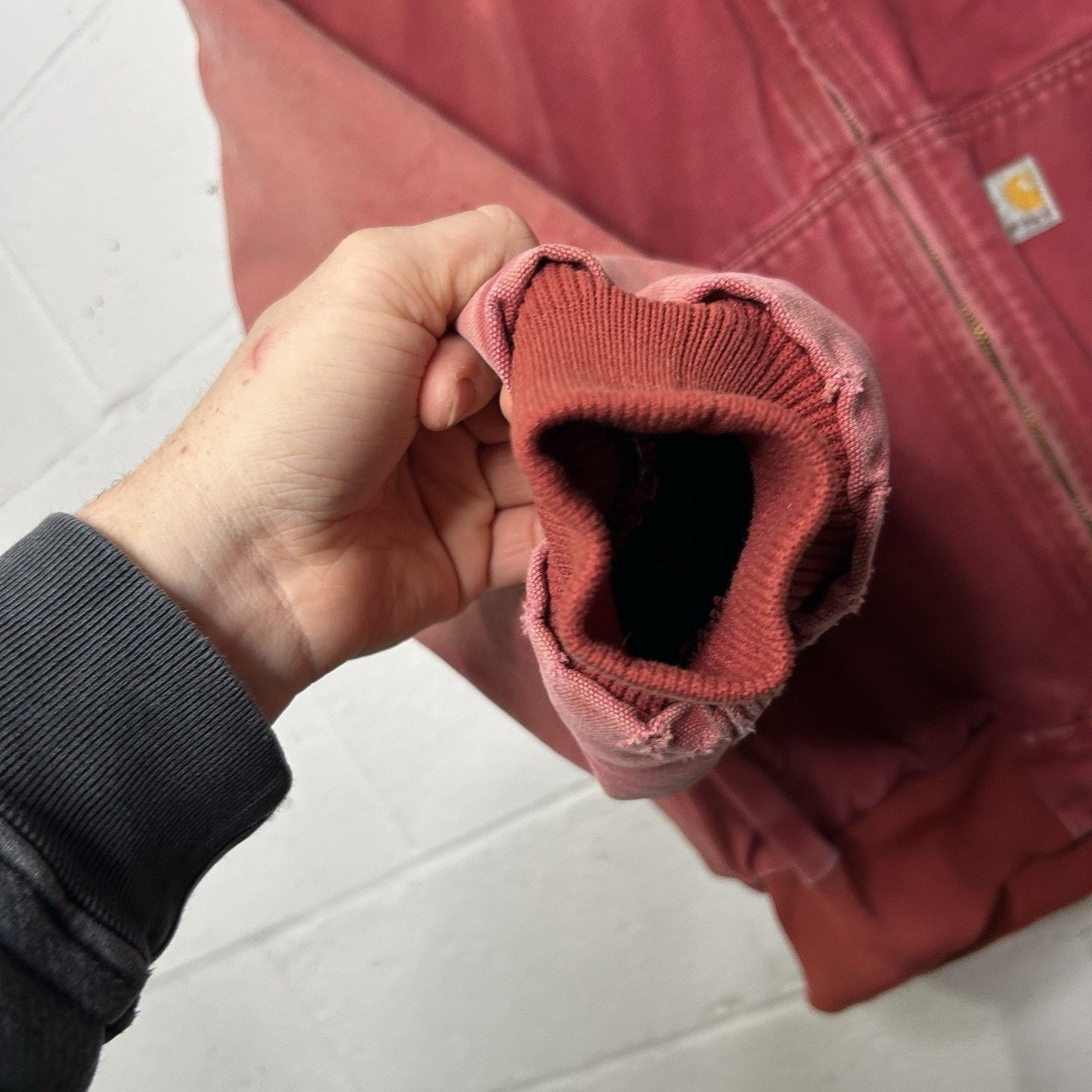 Carhartt Vintage Carhartt Fleece-Lined Active Jacket “Dark Red” J158 Size US XL / EU 56 / 4 - 8 Thumbnail