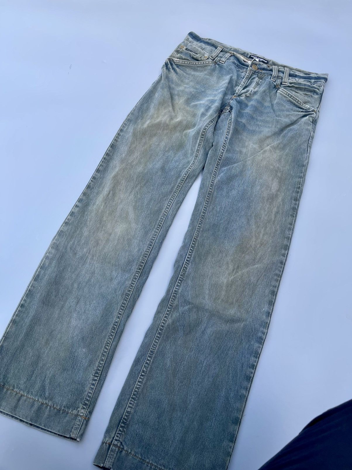 Designer × Dolce & Gabbana × Vintage Vintage Dolce&Gabbana Distressed Jeans Size US 33 - 9 Thumbnail