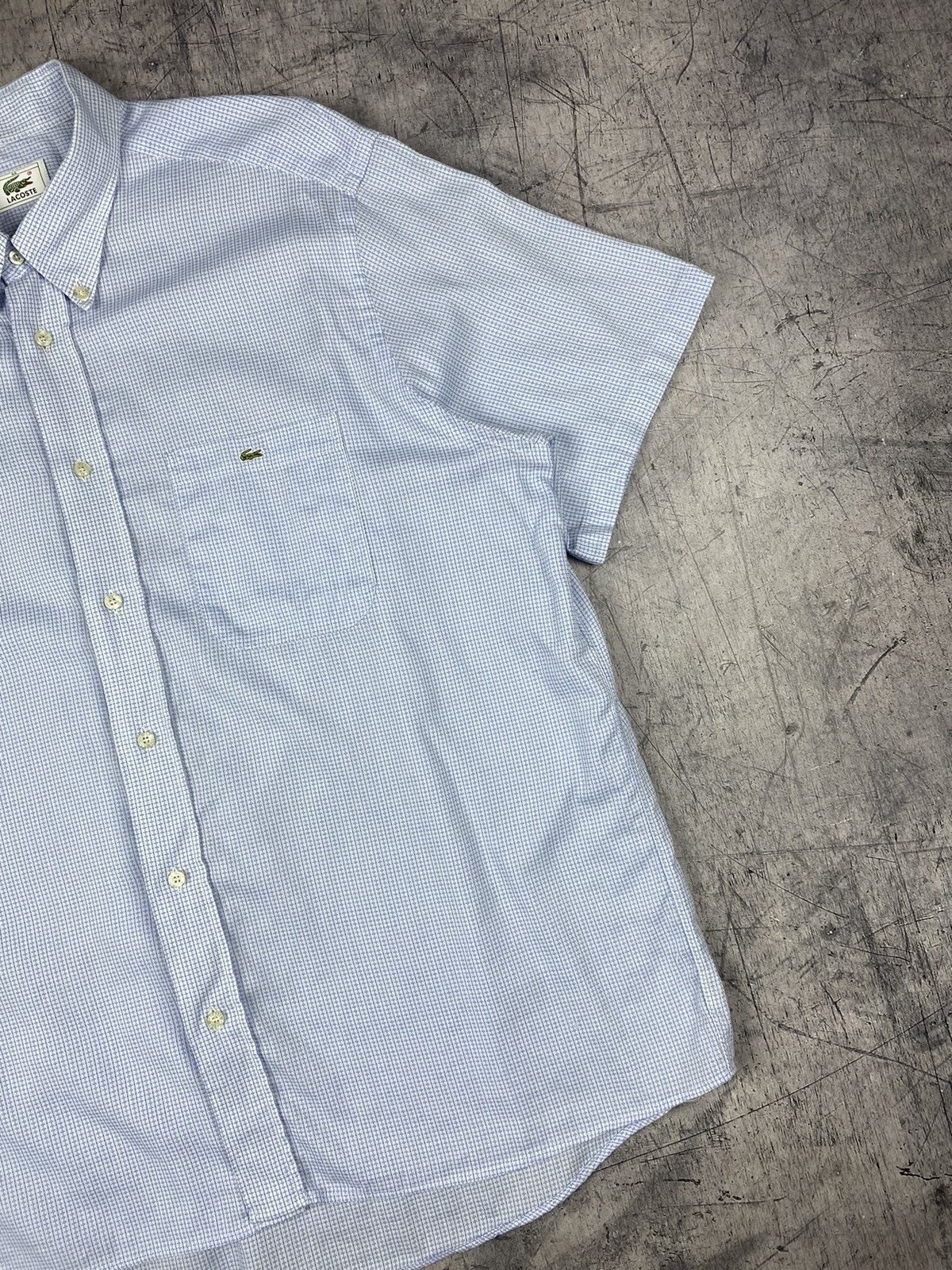 Lacoste × Vintage Vintage Lacoste Button Up Shirt Size ХL Size US XL / EU 56 / 4 - 5 Thumbnail