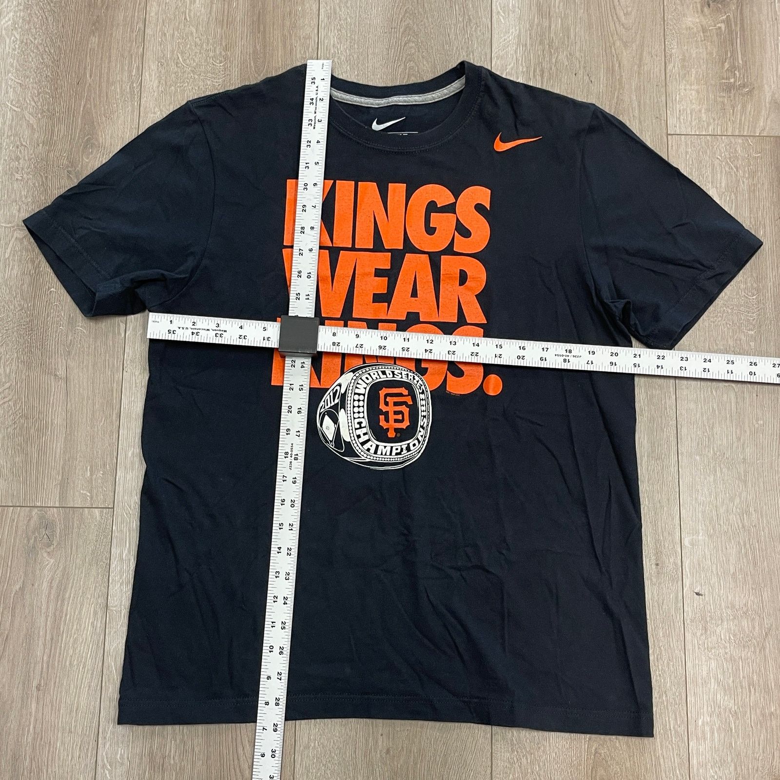 Nike Nike SF Giants Kings Wear Rings World Series Black Tee Large Size US L / EU 52-54 / 3 - 2 Thumbnail