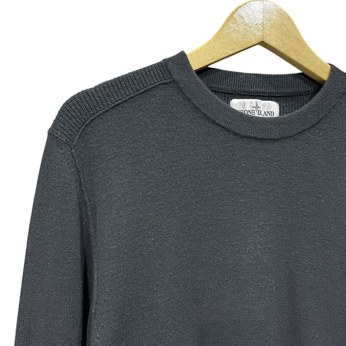 Stone Island Stone Island Dark Forest Green Knit Sweaters Size US M / EU 48-50 / 2 - 3 Thumbnail