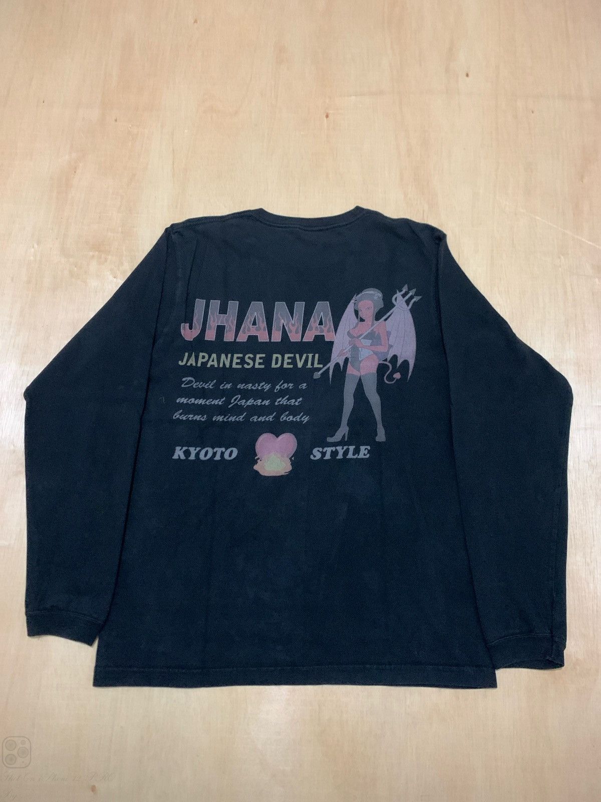 Hysteric Glamour × Japanese Brand Vintage Jhana Japanese Devil Longslevee Size US M / EU 48-50 / 2 - 1 Thumbnail