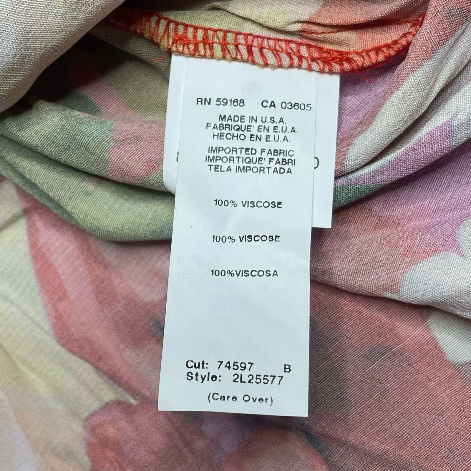 Other Karen Kane Colorful Blouse Size XL / US 12-14 / IT 48-50 - 3 Thumbnail