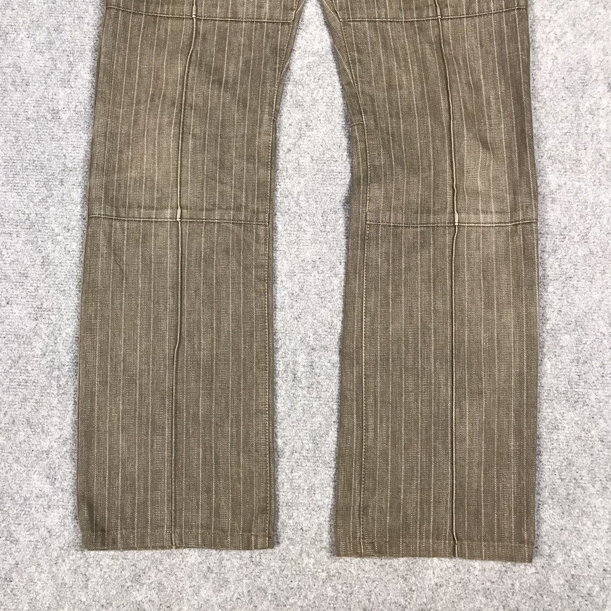 Japanese Brand × Takeo Kikuchi × Tornado Mart TAKEO KIKUCHI PATCHWORK BROWN PANTS JAPAN Size US 30 / EU 46 - 3 Thumbnail
