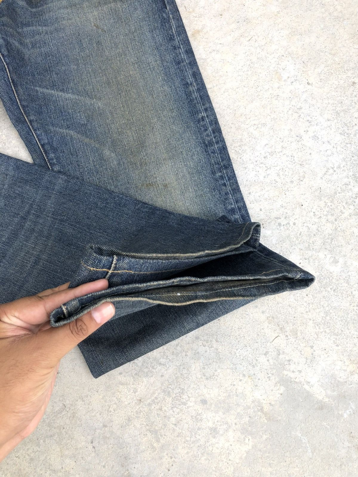 Tom Ford Gucci Embroidered Logo Staright Cut Distressed Denim Size US 34 / EU 50 - 13 Thumbnail