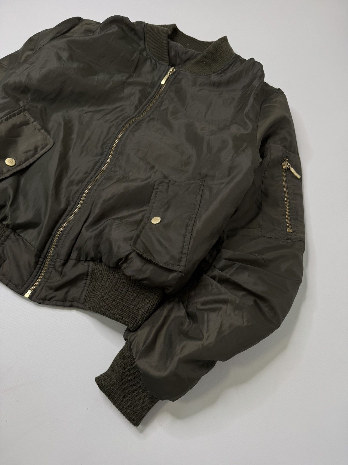 Vintage Vintage avant garde bomber jacket swag y2k 90s 00s if6was9 Size M / US 6-8 / IT 42-44 - 2 Thumbnail