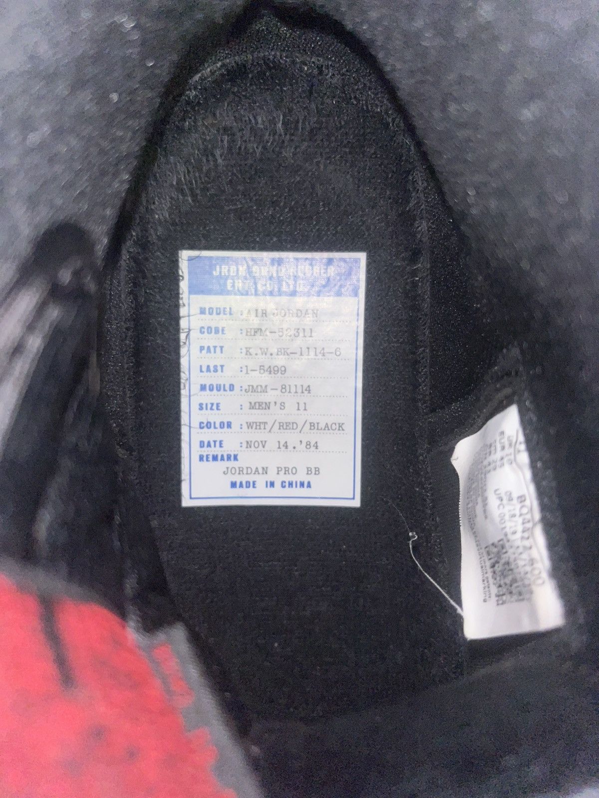 Nike Air Jordan 1 High ’85 “Banned” Size US 12 / EU 45 - 12 Thumbnail