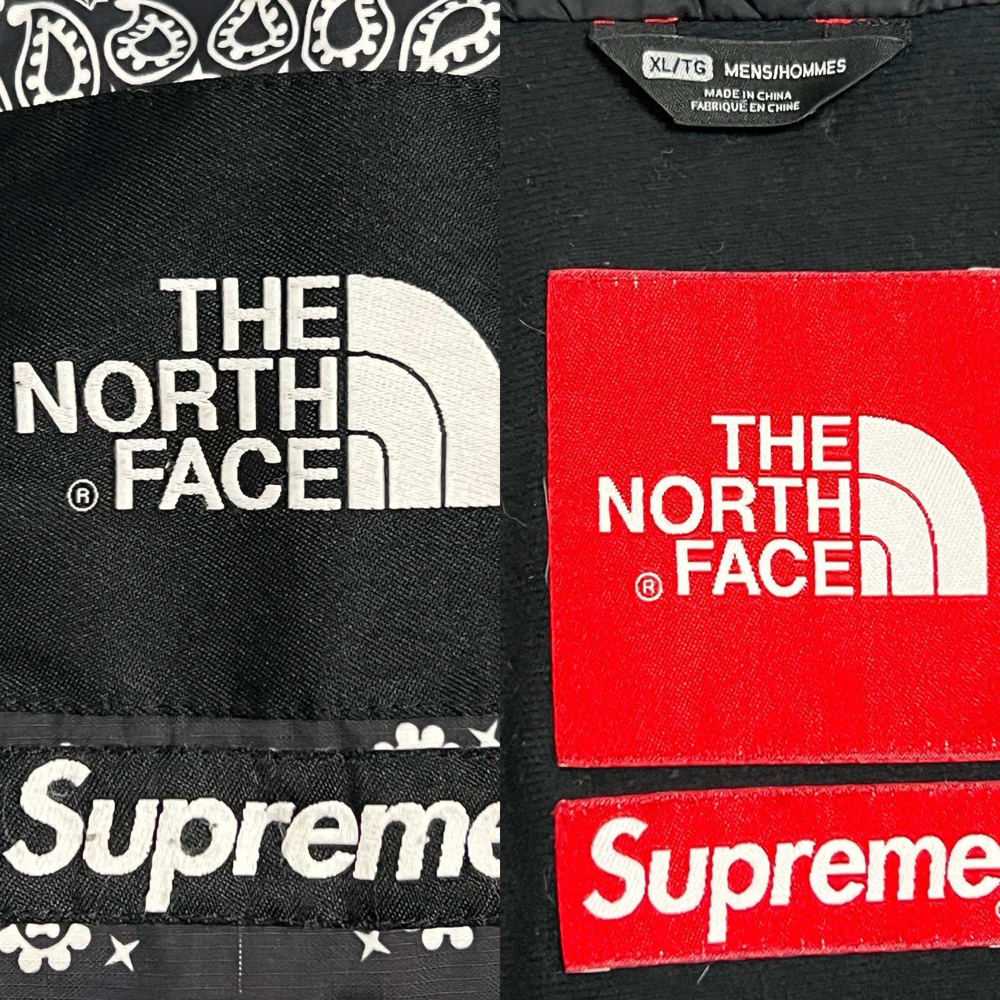 Supreme × The North Face Supreme The North Face FW14 Bandana Mountain Jacket Black Size US XL / EU 56 / 4 - 7 Thumbnail
