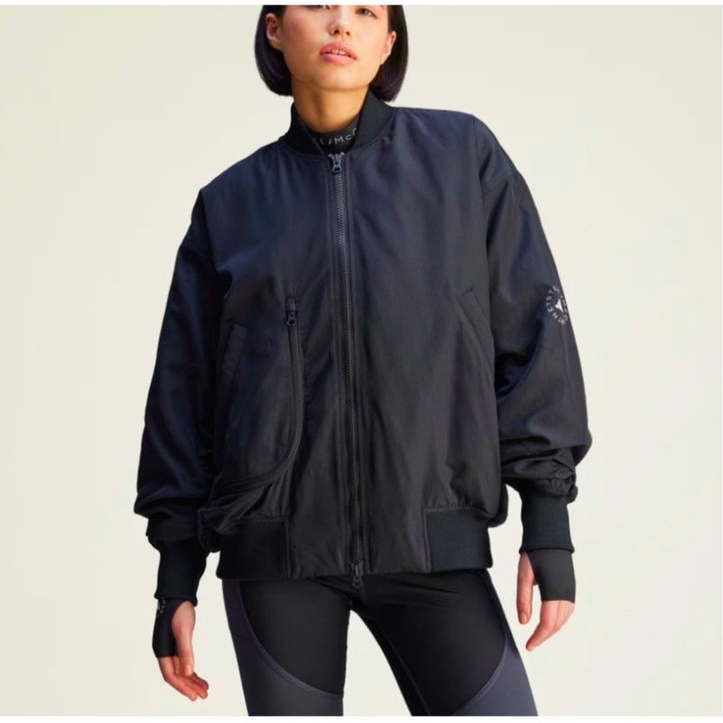 Adidas Adidas by Stella McCartney True Natur Woven Bomber Jacket XS Size XS / US 0-2 / IT 36-38 - 1 Thumbnail