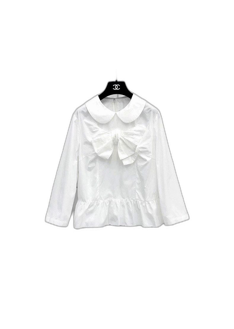 Comme des Garcons comme des garçons white collared shirt Size US M / EU 48-50 / 2 - 1 Thumbnail