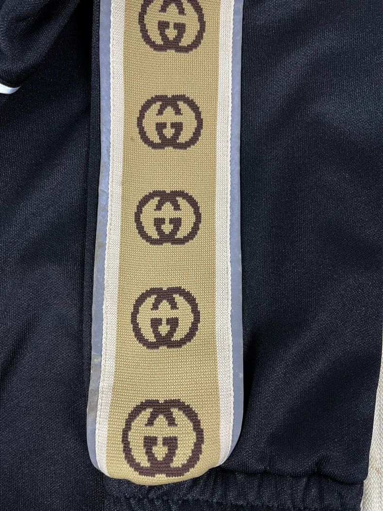 Gucci Gucci Black and yellow reflective side string logo zipper j Size US M / EU 48-50 / 2 - 3 Thumbnail