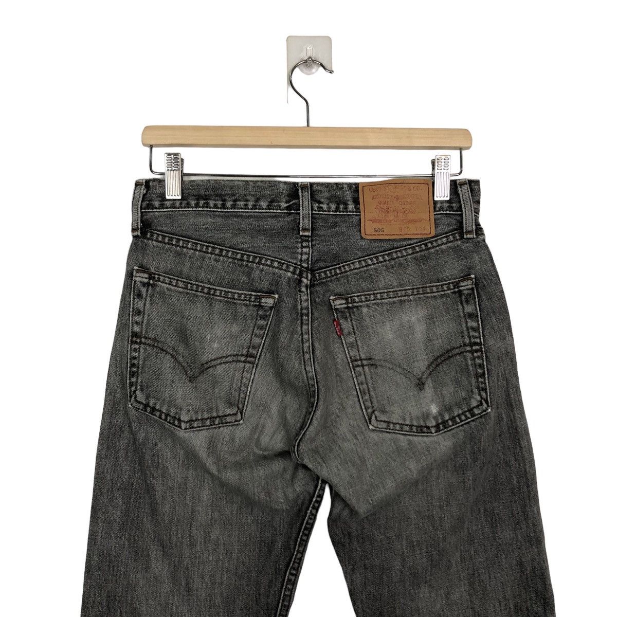 Levi's Vintage Clothing 🔥VINTAGE DISTRESSED DENIM JEANS LEVI’S LOT 505 Size US 28 / EU 44 - 7 Thumbnail
