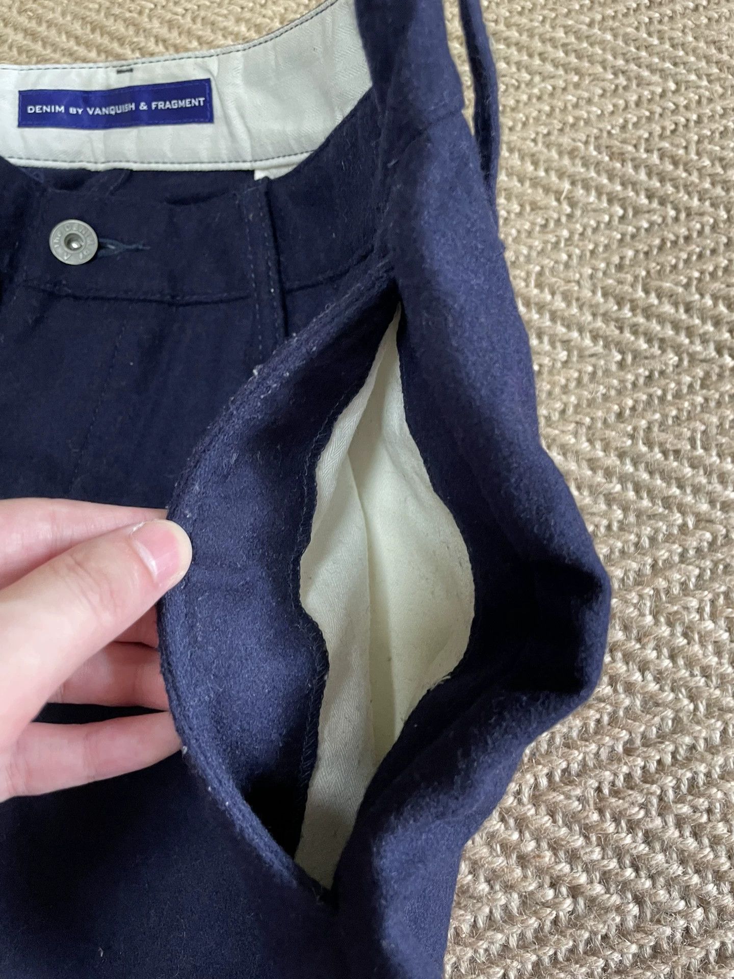 Fragment Design FRAGMENT x VANQUISH Pink Flash Wool Pants W36 Good Size US 36 / EU 52 - 6 Thumbnail