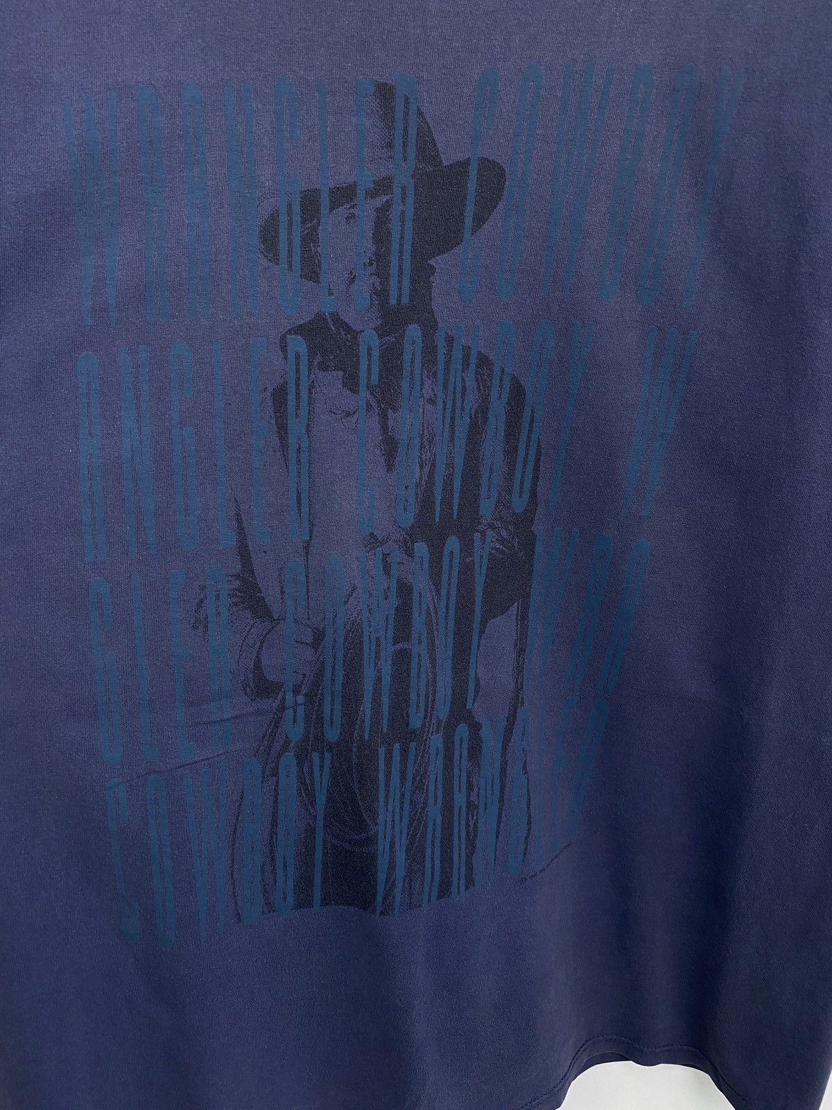 Wrangler 🇺🇸 Vintage 1992 Wrangler Cowboy Western T-Shirt Made in USA Size US XL / EU 56 / 4 - 4 Thumbnail